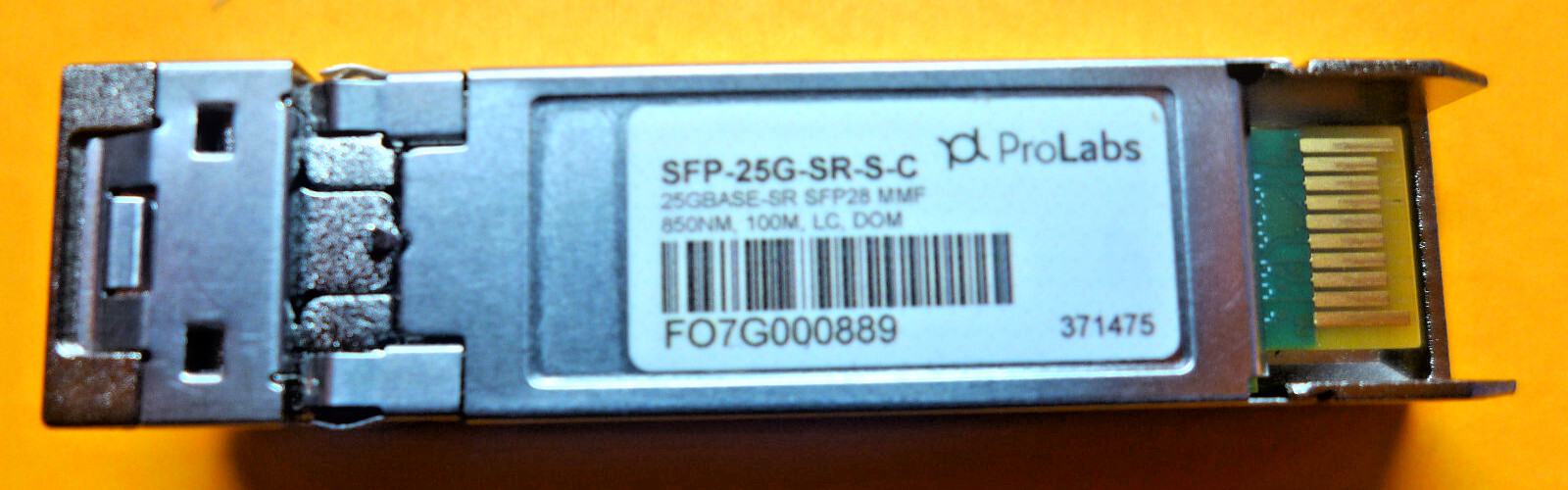 Genuine ProLabs 25GBase-SR SFP28 MMF 850NM 100M LC DOM SFP-25G-SR-S-C