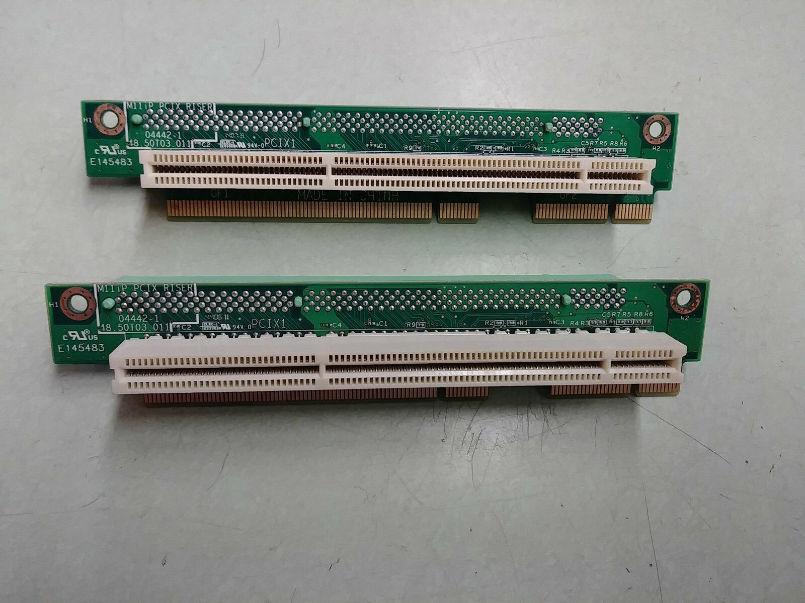 (2) IBM FRU 39M4338 PCI-X Riser Board 48.50T03.011
