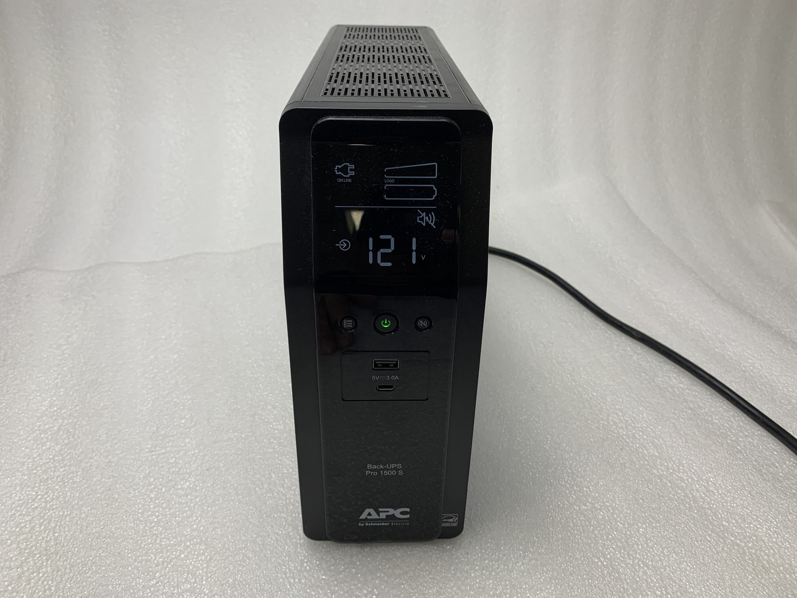 APC Back-UPS Pro 1500  s / 10-Outlet/2-USB 1500VA /Model: BR1500MS/ NO Batteries