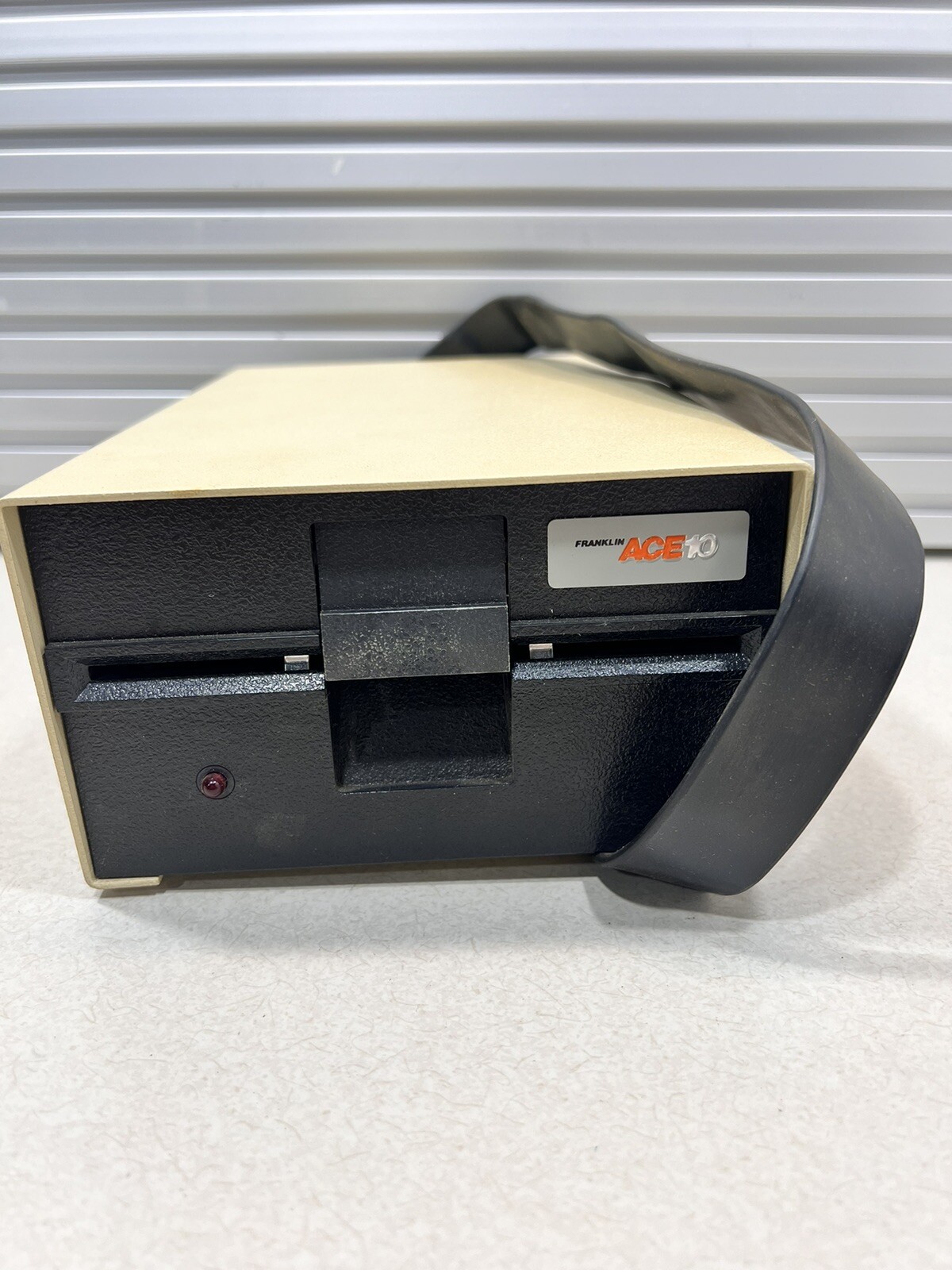Vintage Franklin 5.25 Floppy Drive ACE 10 - Untested + Mystery Card