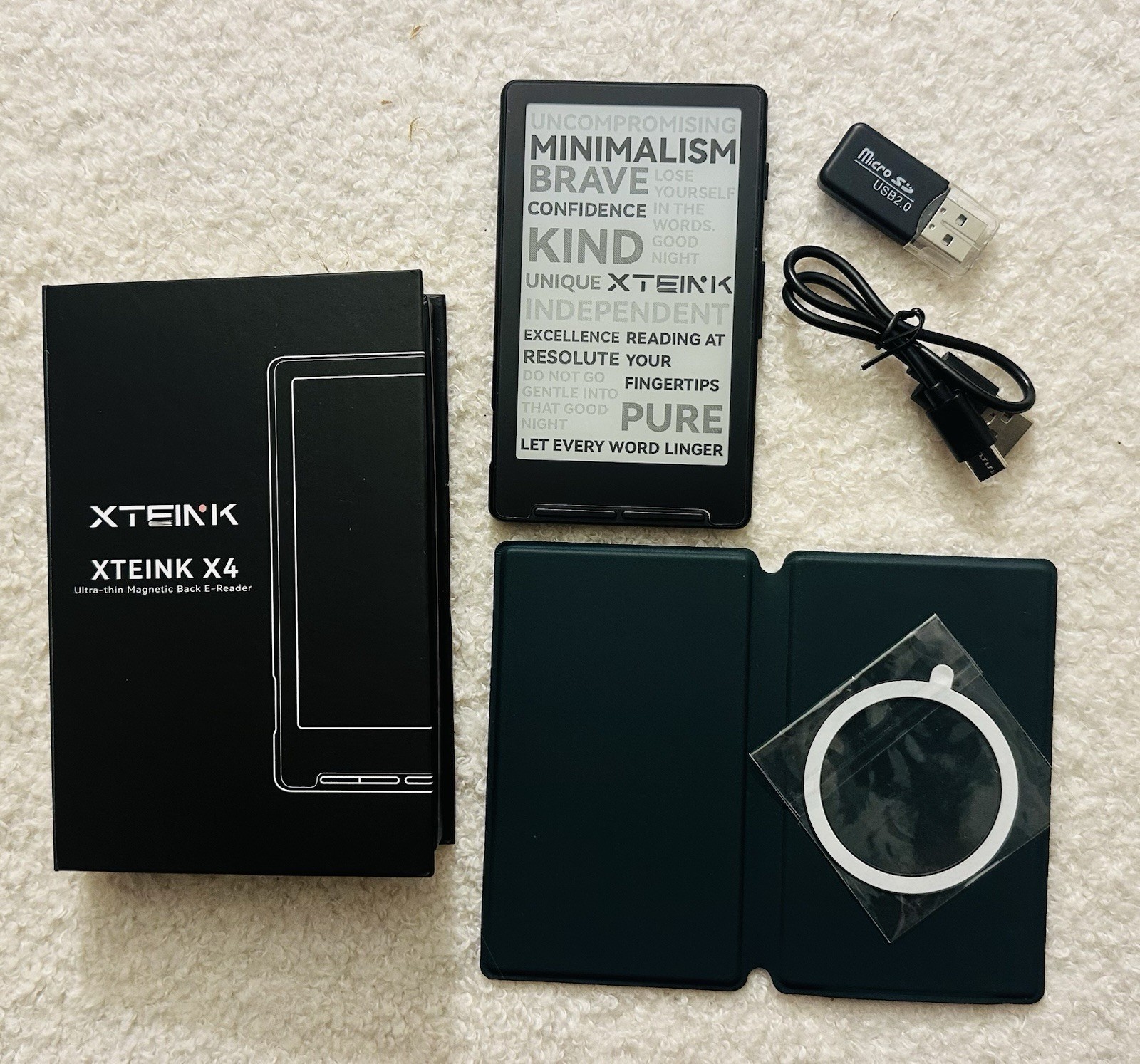 XTEINK X4 E-Reader – Crosspoint 1.5 – 32GB SD Card