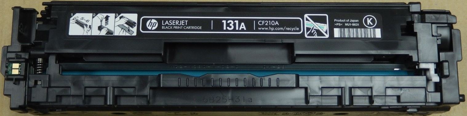 12 Virgin Empty HP CF210A Black Laser Toner Cartridges  131A