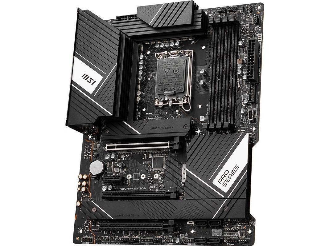 For MSI PRO Z790-A WIFI DDR4 motherboard LGA1700 DDR4 128G HDMI+DP ATX Tested ok