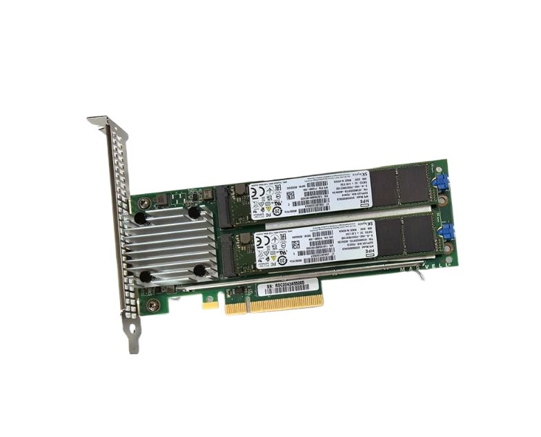 HPE NS204i-p x2 Lnes NVMe PCIe3 x8 OS P42737-001 P14379-001 P12965-B21 CARD ONLY