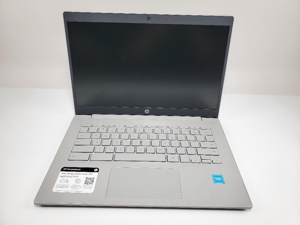 HP Chromebook 14a-ne0013dx 14 HD N4120 4GB 64GB Chrome OS Gray Laptop