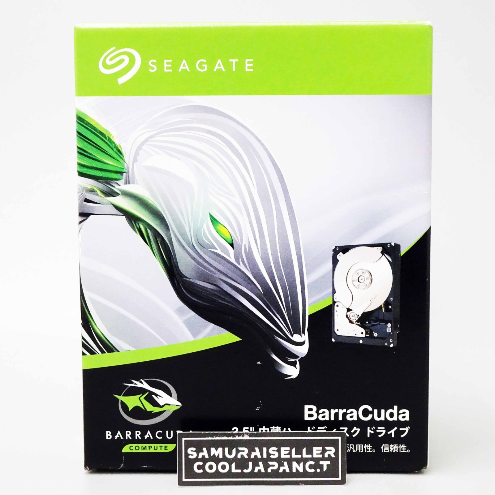 Seagate internal hard disk 3.5 inches 6TB ST6000DM003 PC users BarraCud NEW