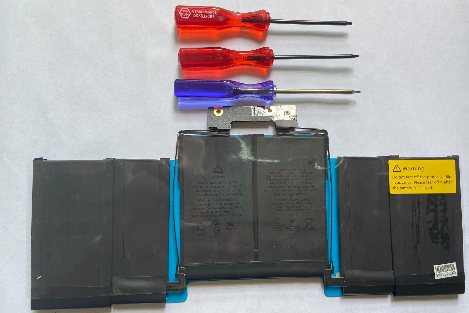 Genuine A1964 Battery for Macbook Pro 13'' A1989 EMC 3214 EMC 3358 Mid 2018 2019