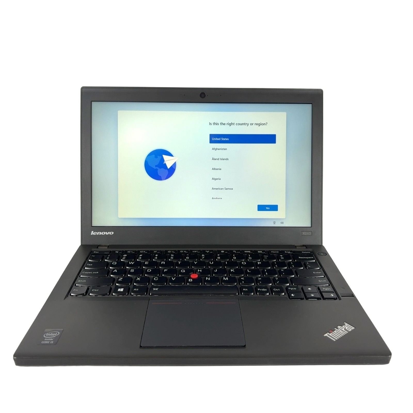 Lenovo ThinkPad X240 12.5" HD 1.6GHz i5-4200 4GB RAM 500GB HDD Windows 11 Pro