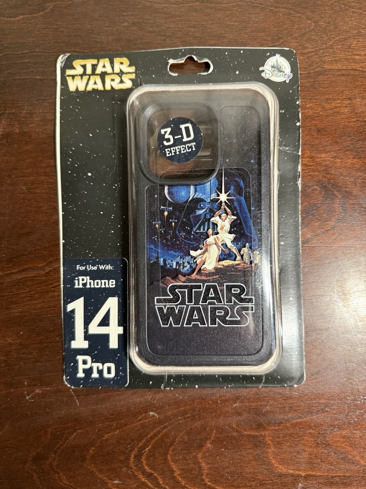 Disney Parks Star Wars Darth Vader Luke Skywalker Leia iPhone 14, 15 Pro Cover