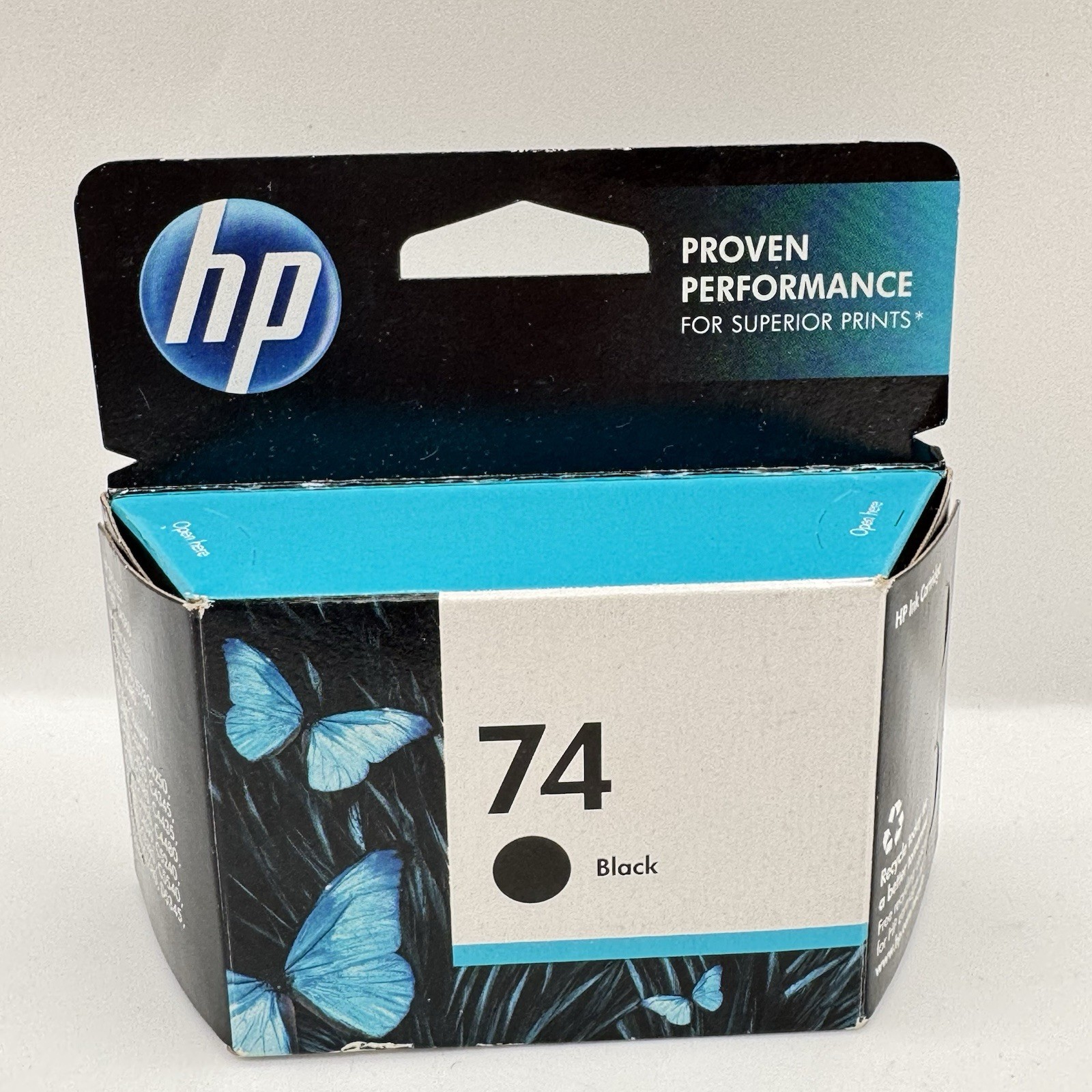 HP 74 Original Black Ink Cartridge Genuine Hewlett Packard Expired 04/2016
