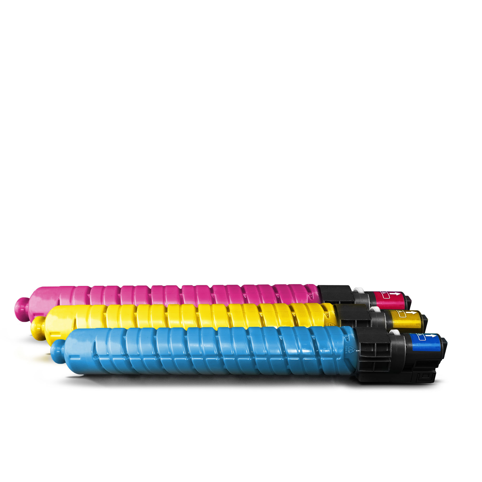 3x MWT Toner for Ricoh MPC3003 MPC3004 MPC3503 MPC3504 Cyan Magenta Yellow