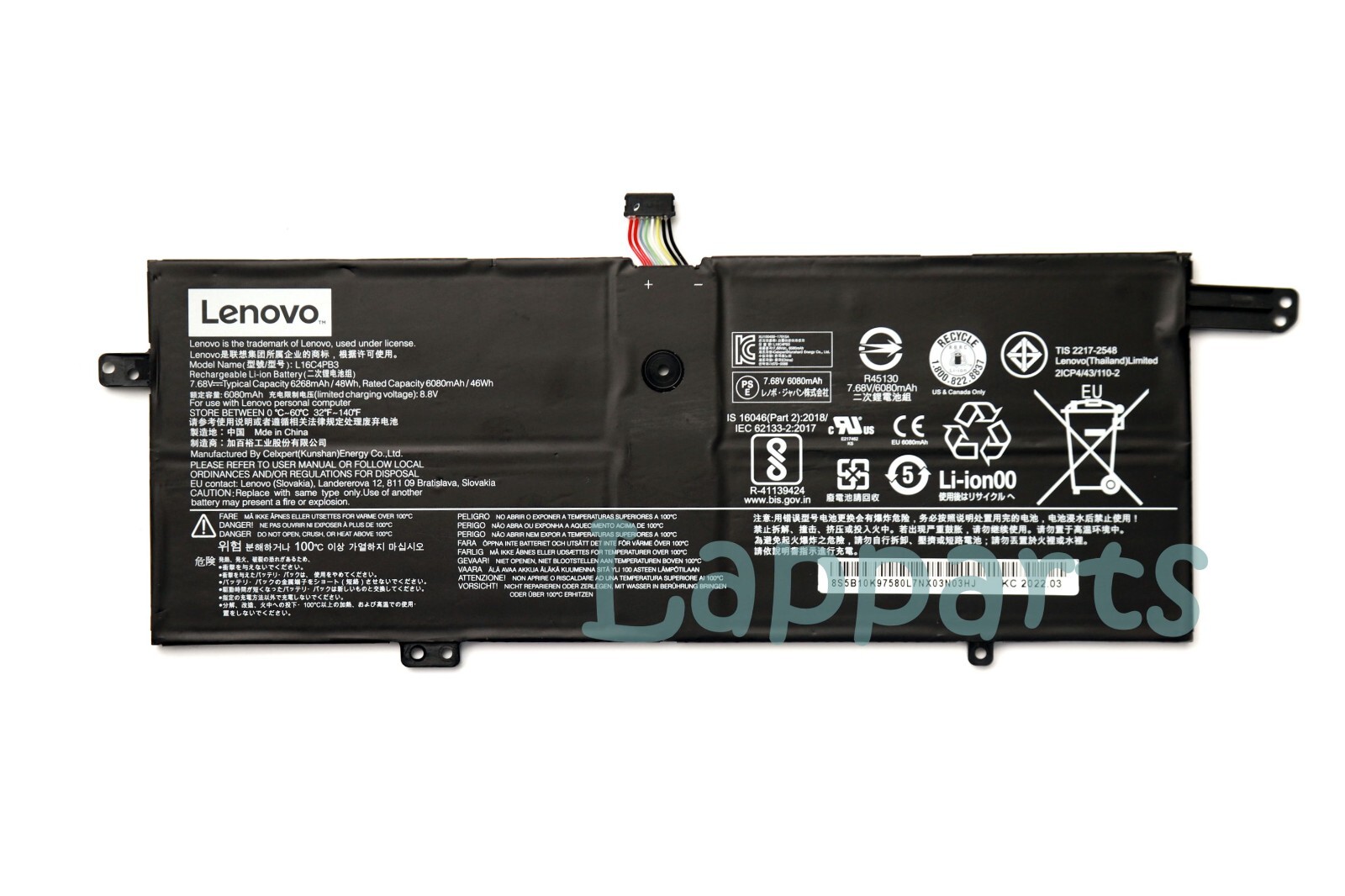 New Original L16C4PB3 L16L4PB3 L16M4PB3 Battery for Lenovo IdeaPad 720S-13IKB