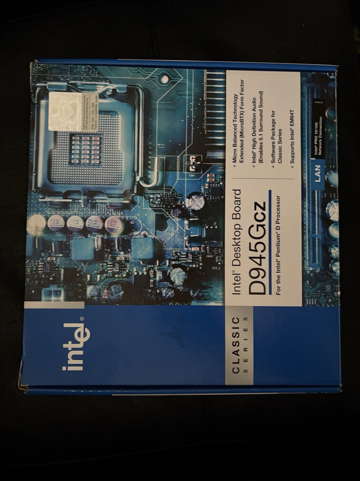 Intel D945GCZ MicroATX LGA775 Motherboard w/ Pentium D 3.00GHz DDR2