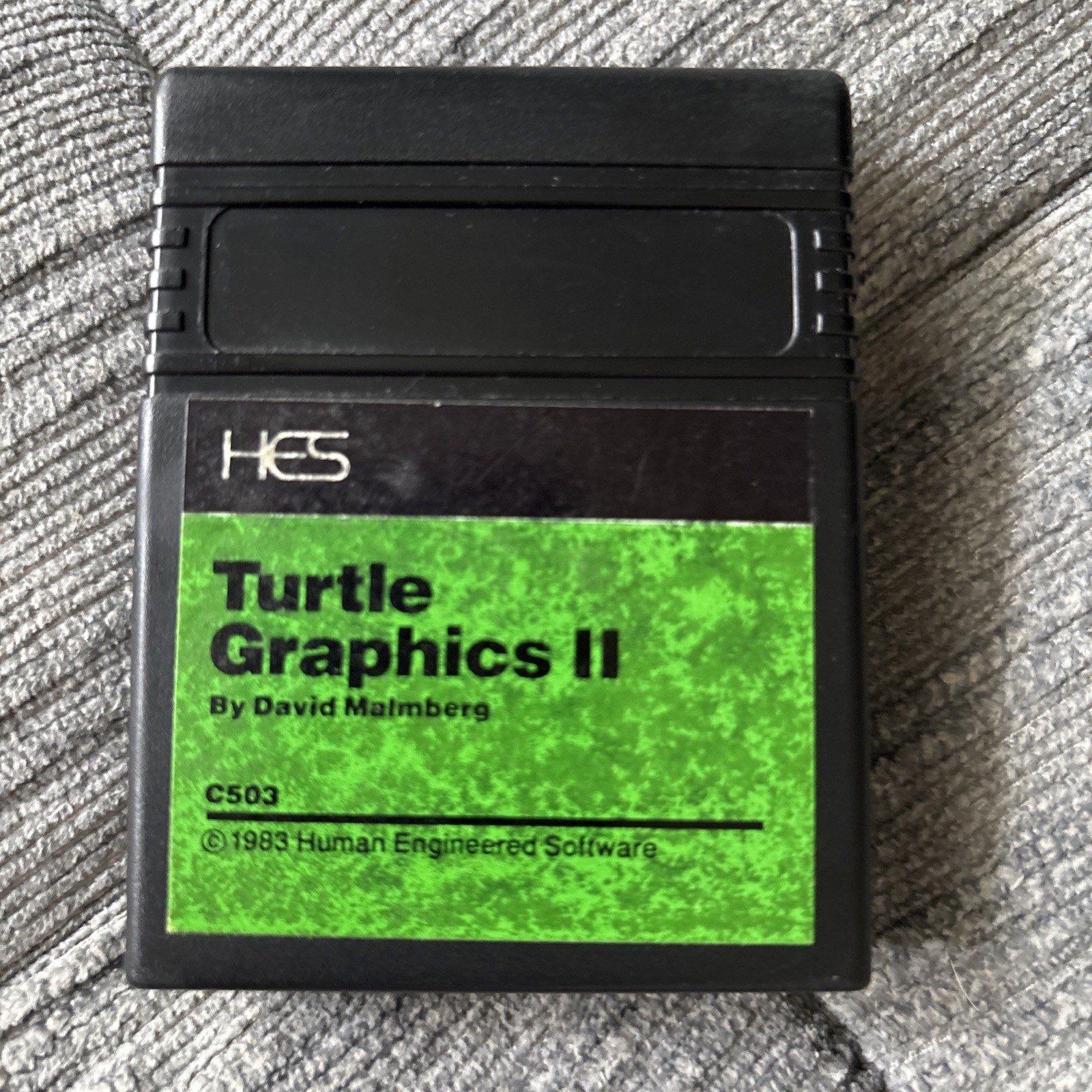 Turtle Graphics II Cartridge Commodore 64 - Untested As Is