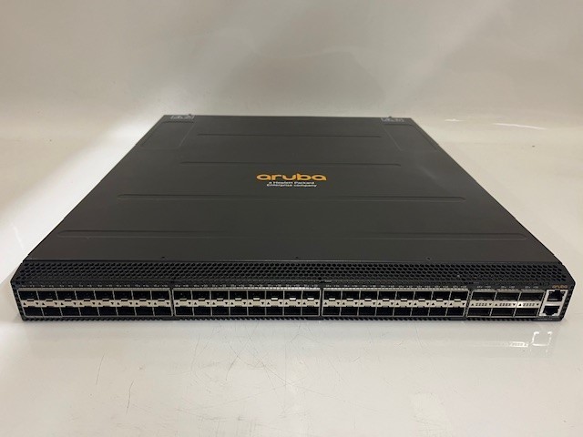 R8S96A R8P13A HP Aruba CX10000-48Y6C Switch 2x PSU (R8R51A) but No Fans  Inc VAT