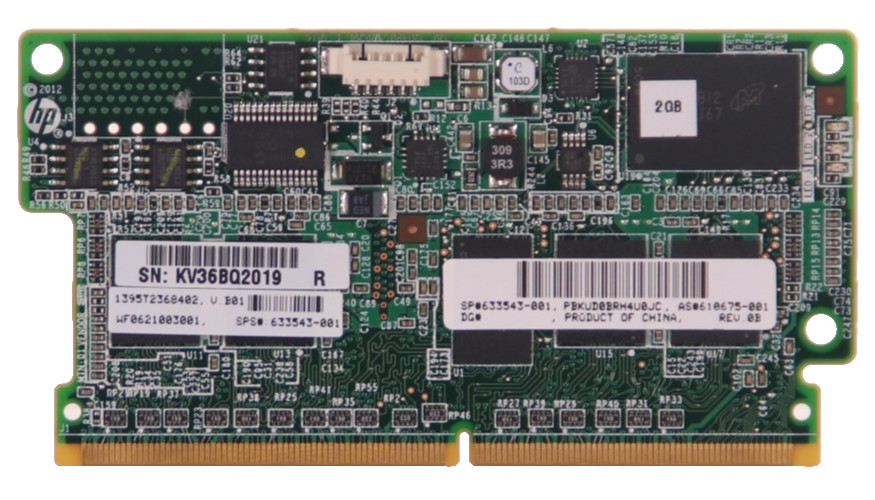 631671-B21 633538-001 HP G8 P420/2GB FBWC 6GB 2PORT SAS CONTROLLER Card