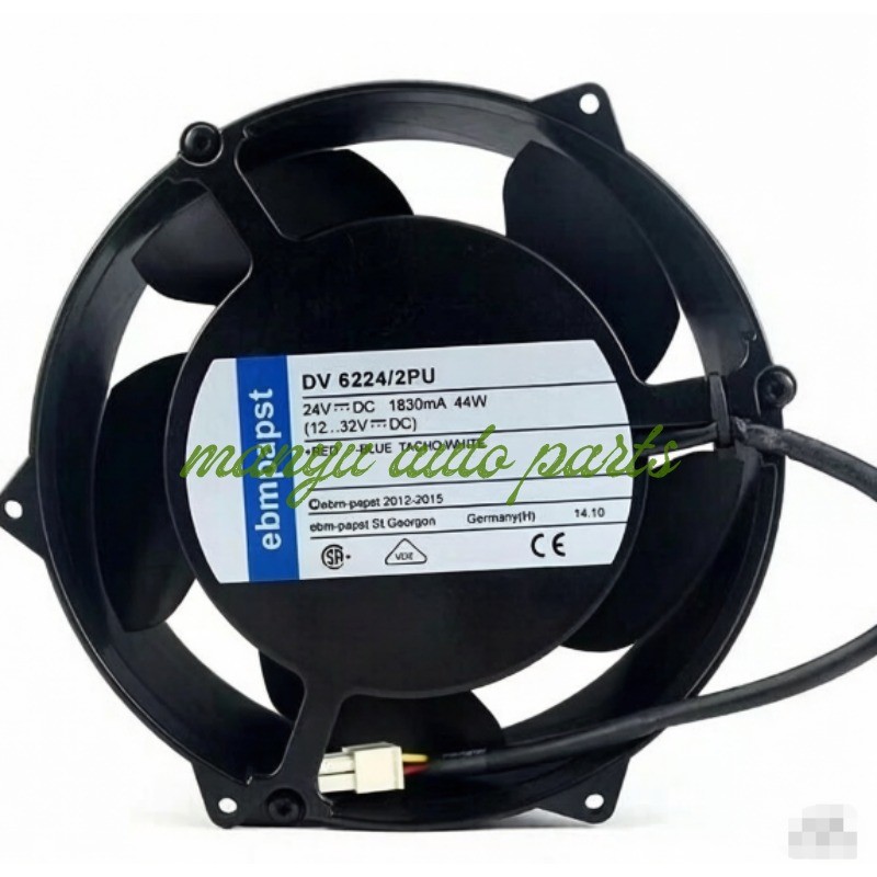 1PC New 17050 24V 44W DV6224/2PU 4-wire inverter cooling fan