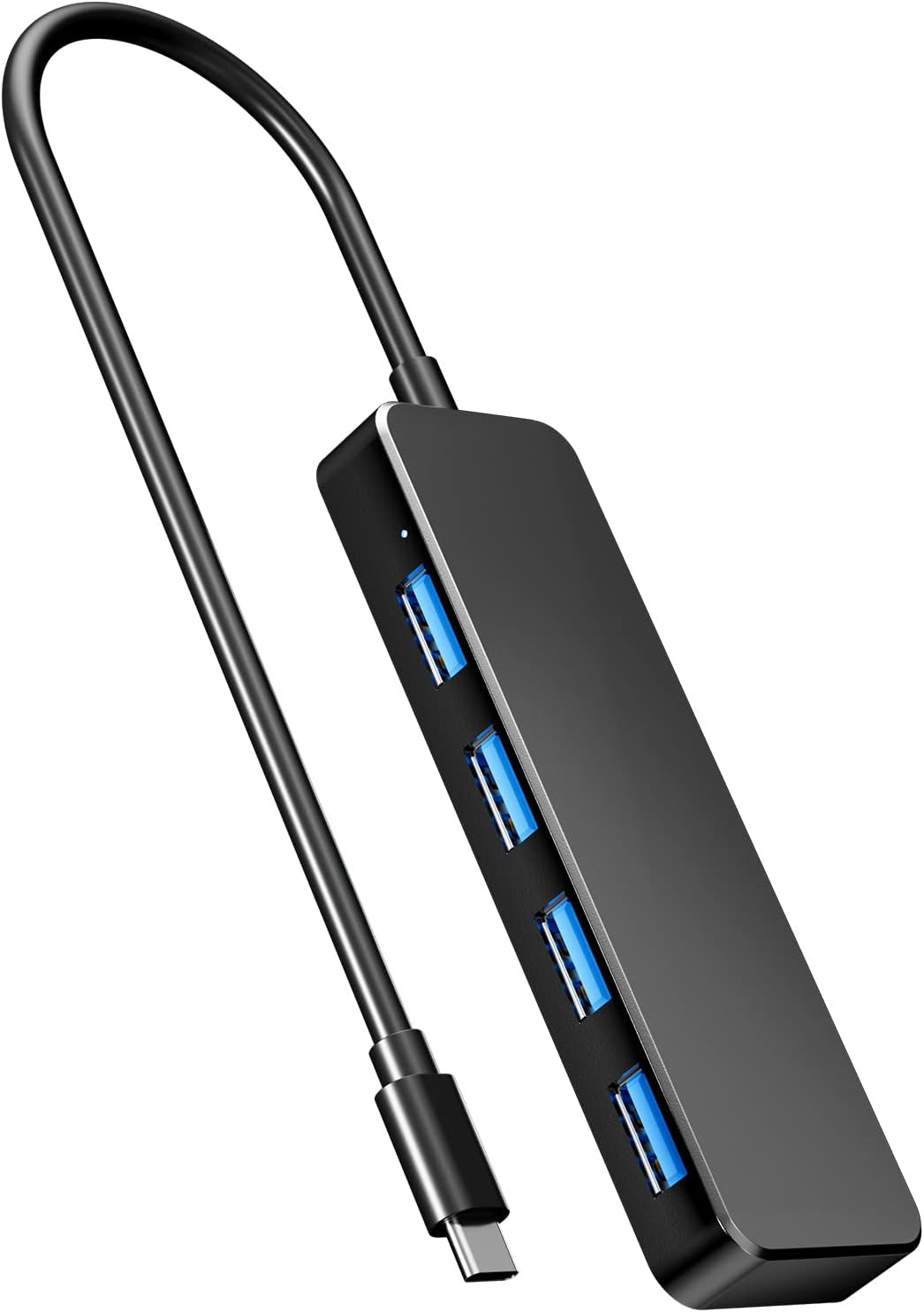 Adaptador Hub de 4 puertos USB tipo C a USB 3.0 para MacBook Pro iMac