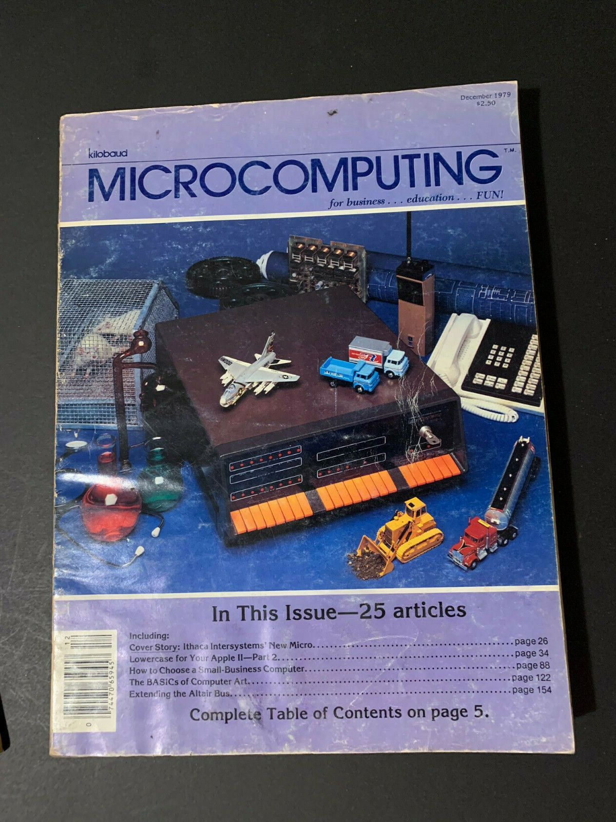 kilobaud MICROCOMPUTING MAGAZINE Rare DEC 1979 UOS RARE VINTAGE COLLECTIBLE