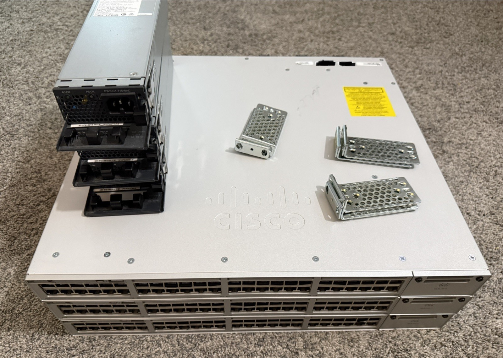 Cisco C9300-48P-E V02 PoE+ Network Switch *Pre Owned*