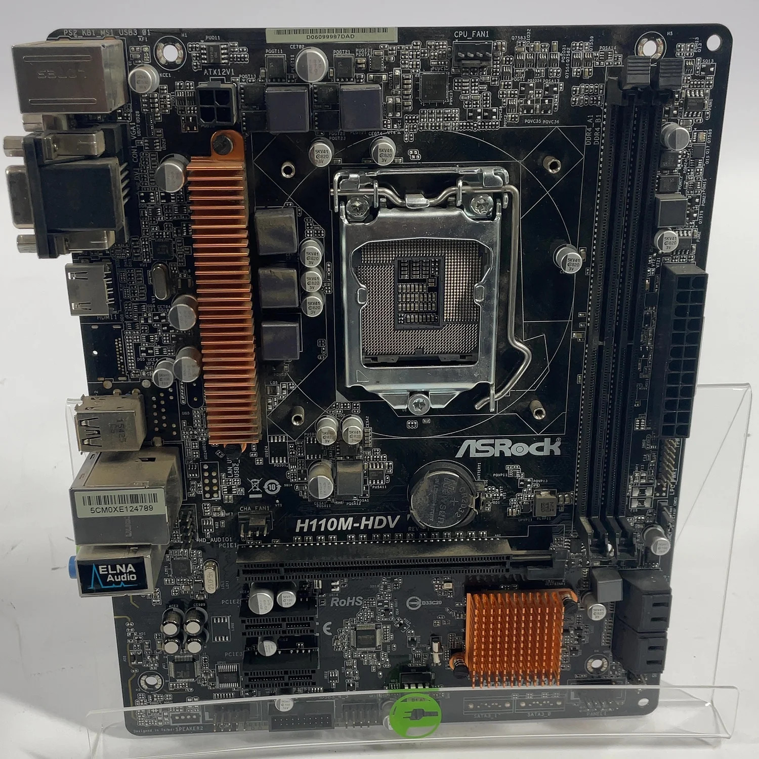 AsRock H110M-HDV LGA1151 mATX Intel DDR4 Motherboard