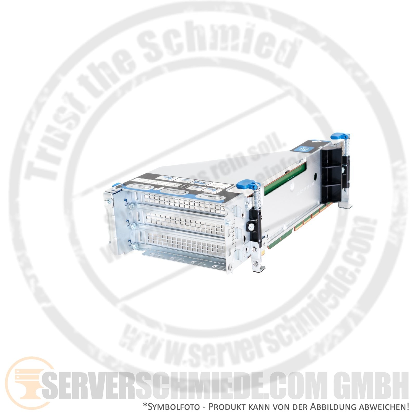 HP Primary Secondary Riser 2x x8 1x x16 PCIe 5.0 inc cage DL380 Gen11 P48802-B