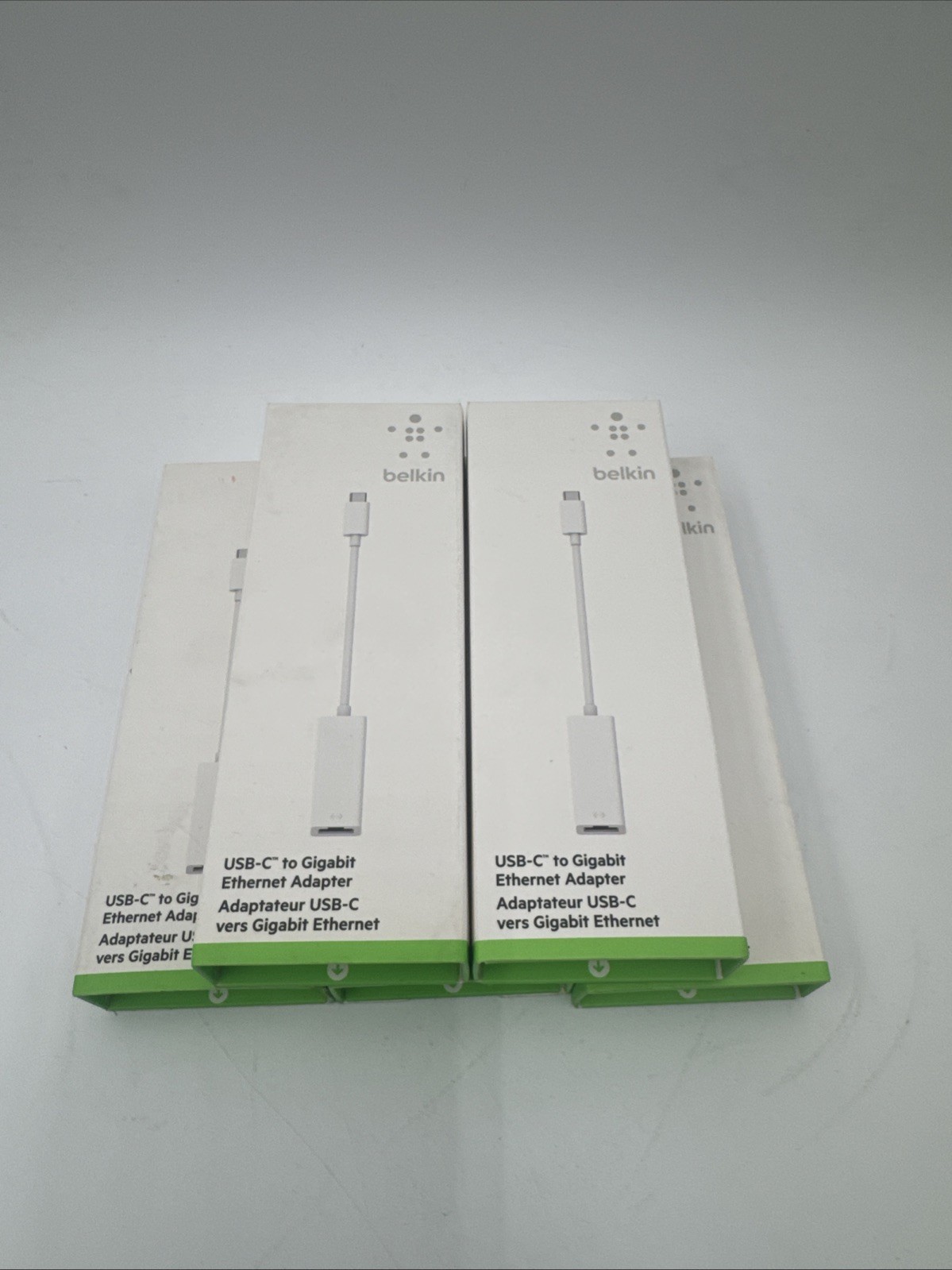 Belkin USB-C to Gigabit Ethernet Adapter - White - New in box