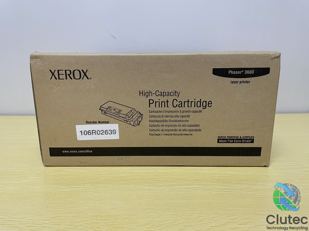 New OEM Genuine Sealed Xerox Phaser 3600 106R02639 High Capacity Print Cartidge