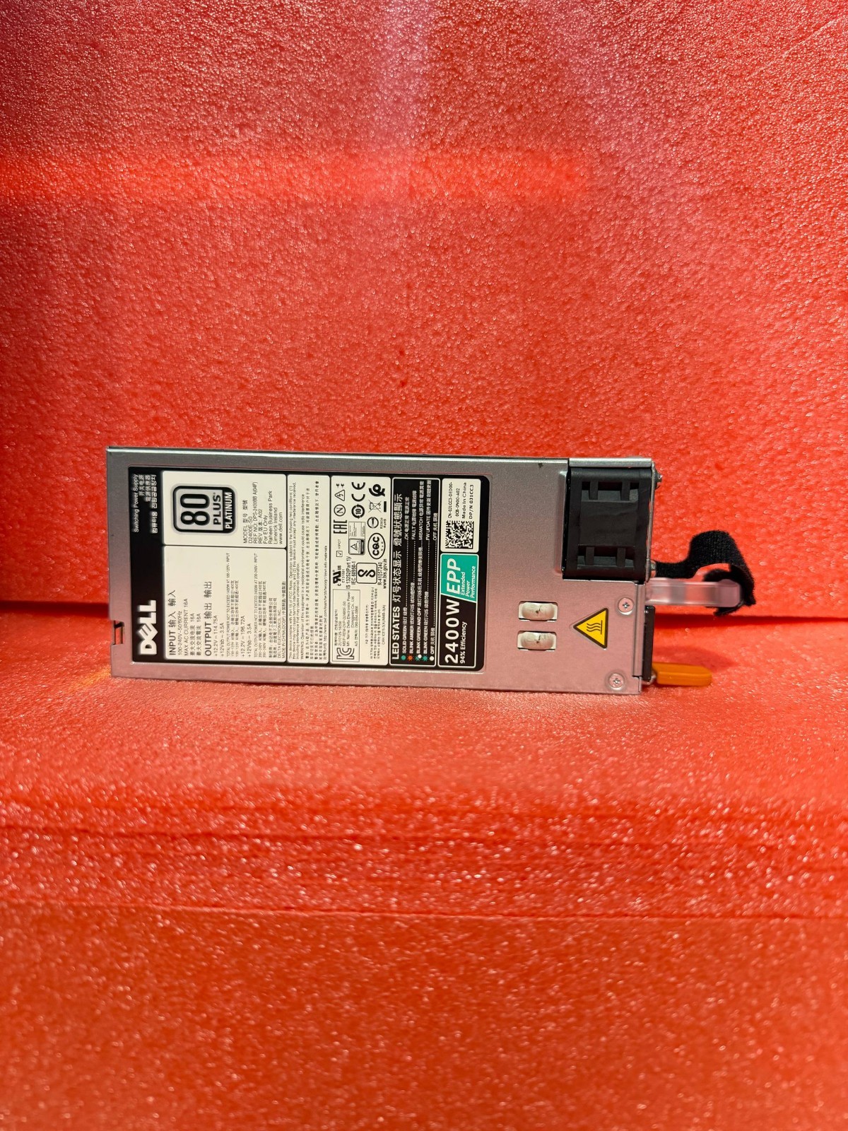 Dell D2400E-S0 2400W Power Supply For PowerEdge R740/R740XD 0CXC2T 0J1CC3