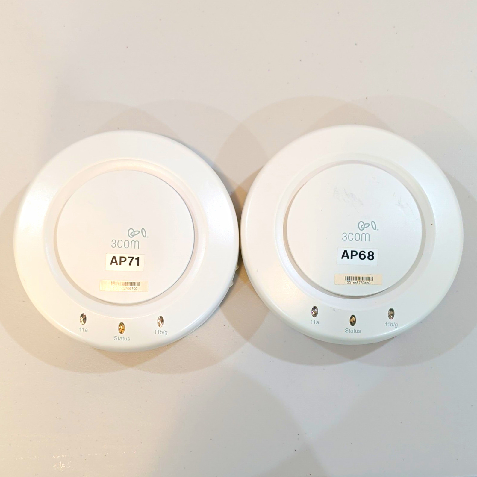 3Com Wireless Access Point 3CRWX375075A Dual-Band Wi-Fi a/b/g White (Lot of 2) 
