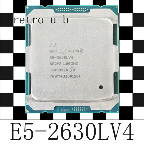 Intel Xeon E5-2630L V4 SR2P2 1.8GHz 10-Core LGA2011-3 CPU Proccessor 2630LV4