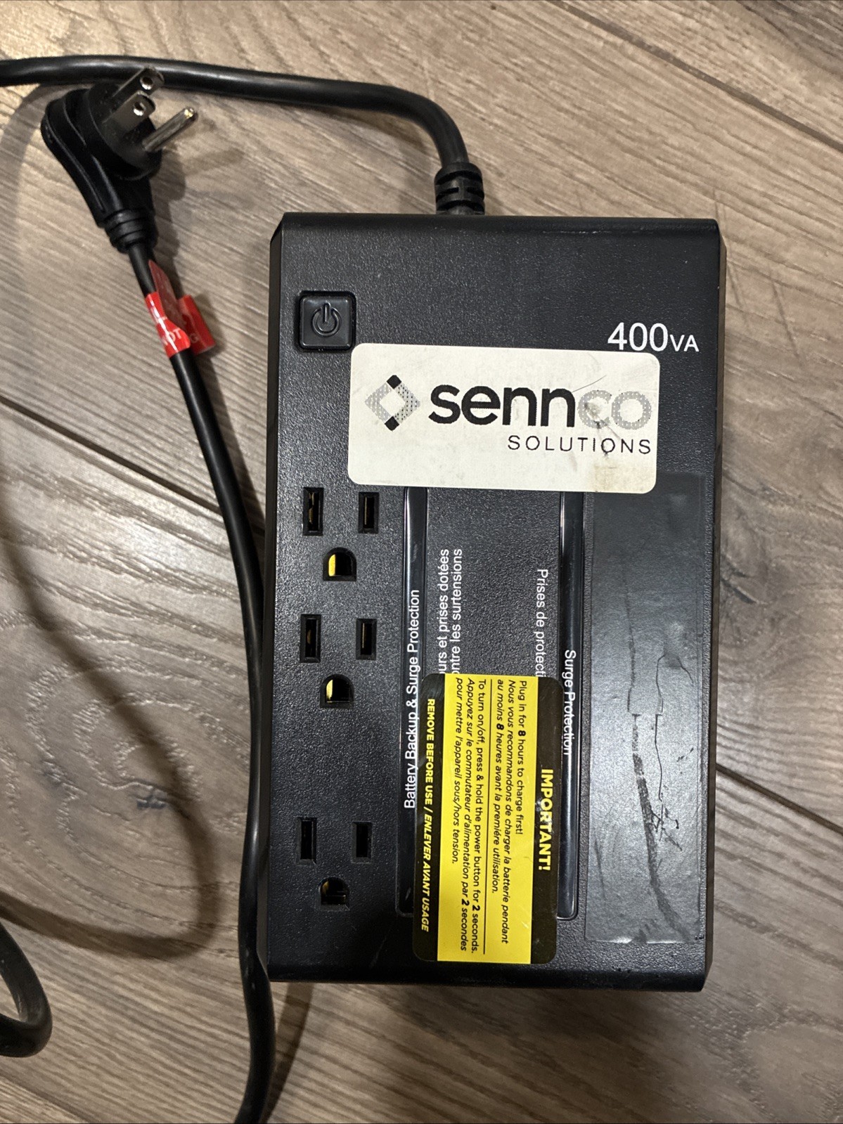 Amazon Basics ABST400 400VA 255W Surge Protector Battery Backup 