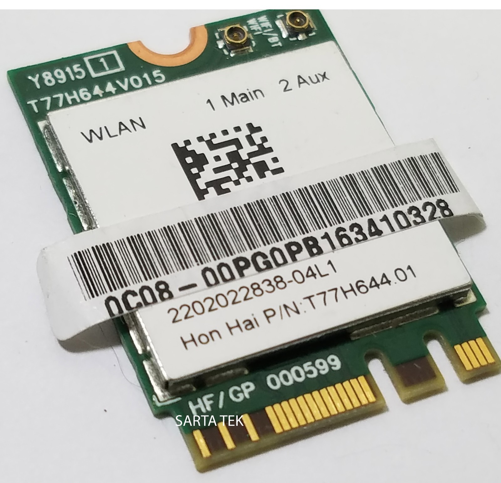 New QCNFA344A Dual Band 802.11ac BT NGFF OEM P/N 0C08-00PG0PB T77H644.01