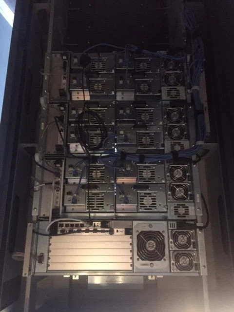 HP STORAGEWORKS ESL LIBRARY 12 LTO-4 42U RACK AA939C, 6442501-50,