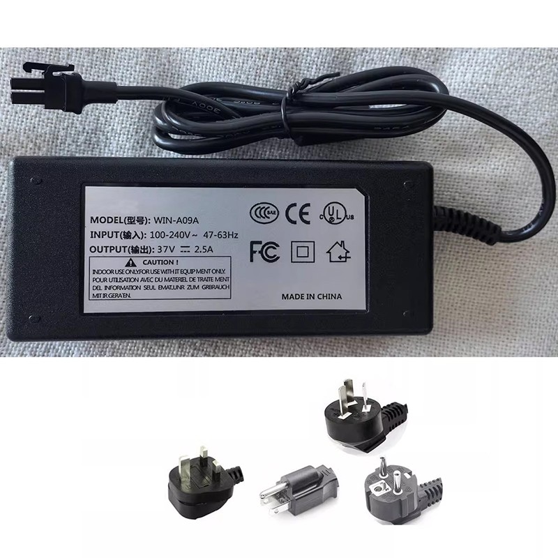 1PC New For Skynet WIN-A09A Replace Universal Power Adapter Charger 37V 2.5A
