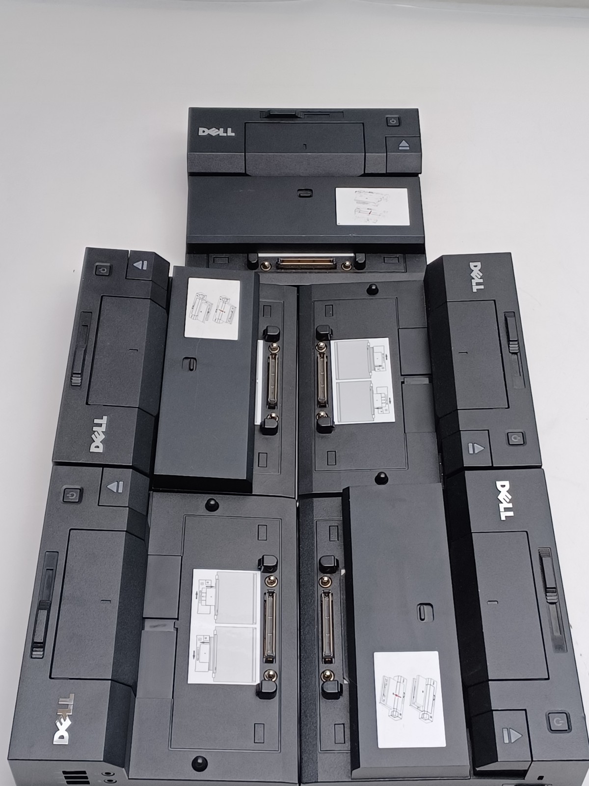 Lot of 5 Dell Pro3X Docking Stations No Adapters  For Parts or Repair