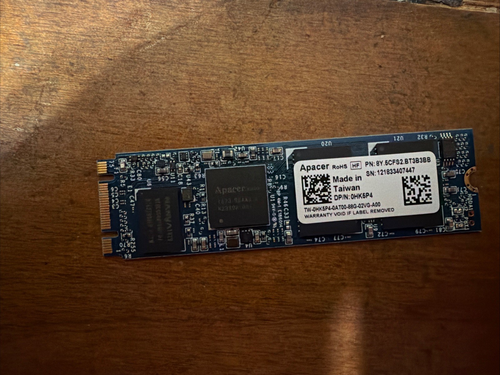 Apacer/Dell 64GB Solid State Drive 0HK5P4 (8Y.5CFS2.BT3B3BB) - m.2 2280