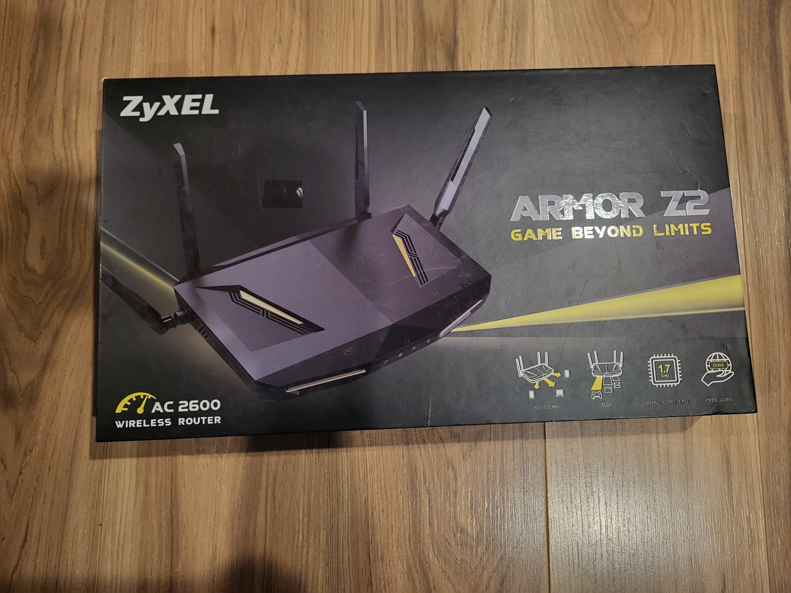 READ DESCRIPTION - Zyxel Armor Z2 AC2600 Dual Band Wireless Router NBG-6817