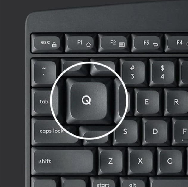 Single Keycap Replacement for Logitech (Logi) K850 (MK850) - Key Cap Ships Free