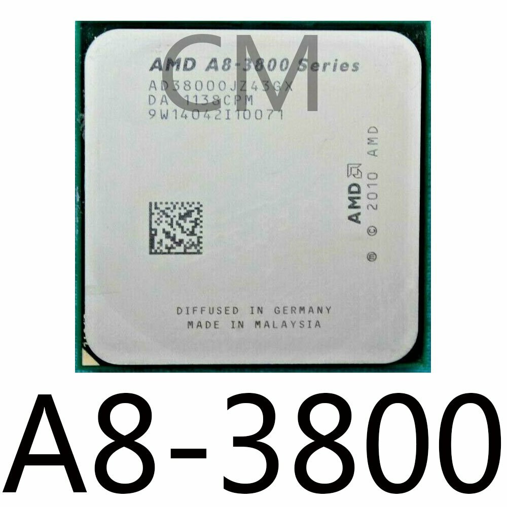 AMD A8-3800 A8-3820 A8-3850 A8-3870K A8-5500 A8-5600K CPU Processor