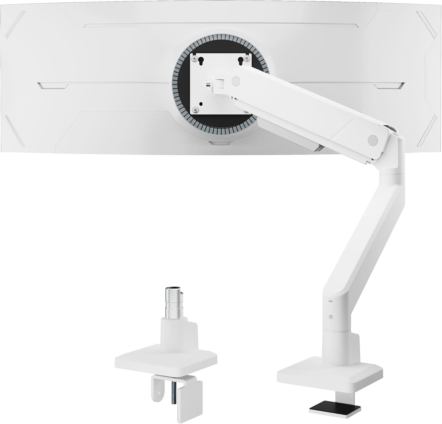 Single Monitor Arm for Max 45 Inch Ultrawide Screens Adjustable
