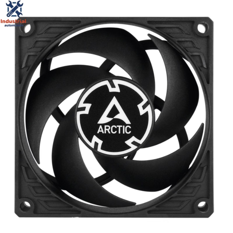 ARCTIC P8 PWM MAX Black 8cm Quiet High Air Pressure PWM Fan for CPU Small Case