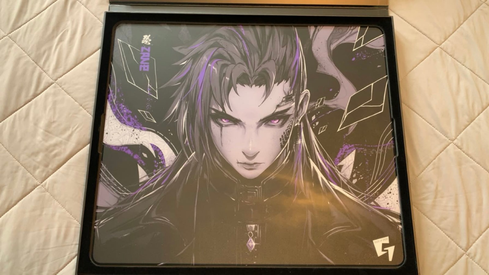 GLSSWRKS Zane - Limited Edition Glass Mousepad Used