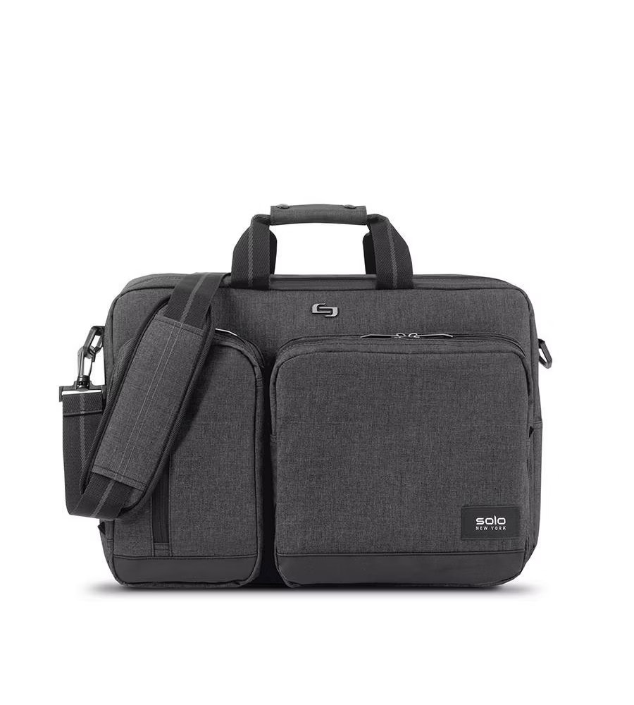Solo New York Duane 16" Hybrid Laptop Bag - Gray