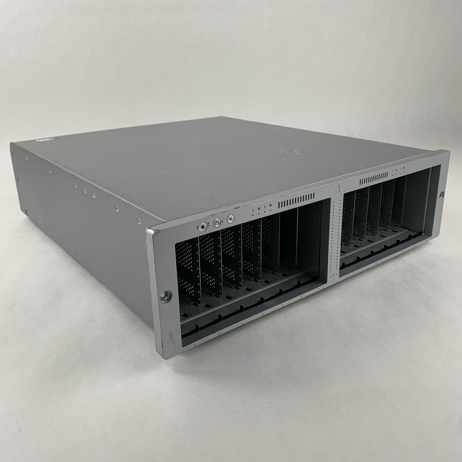 Apple Xserve Raid A1009 Network Enclosure w/ 2x 603-6332 1x PSU No HDDs No Caddy