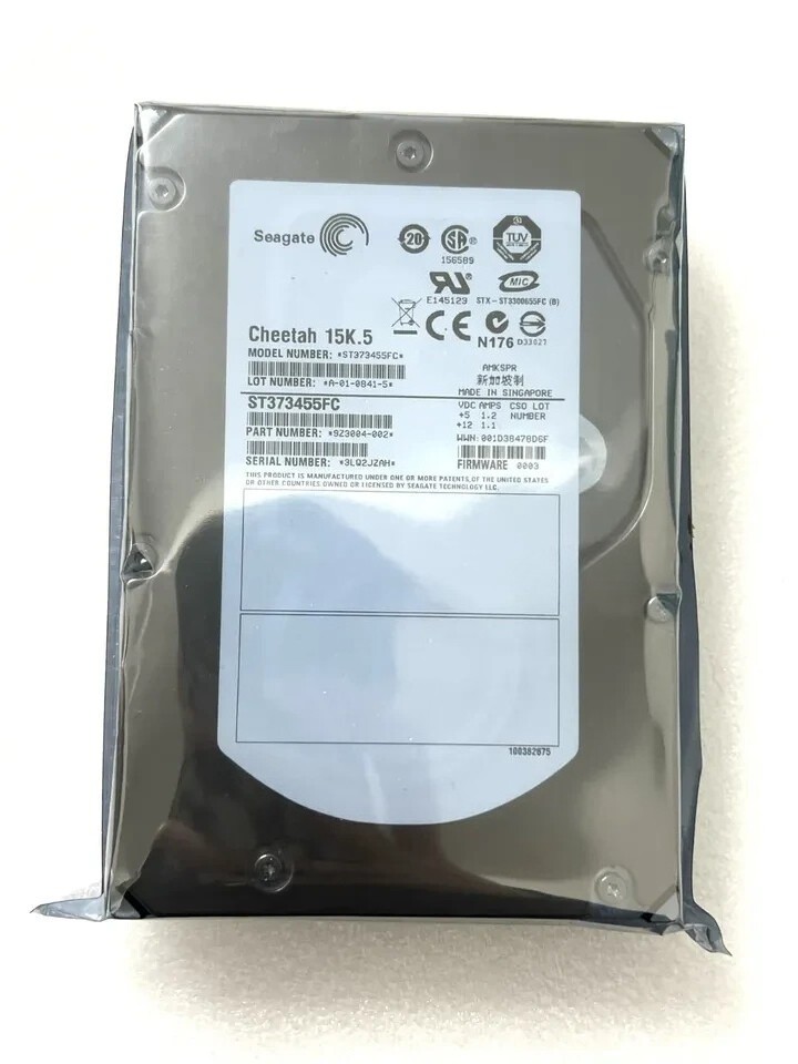 FIT FOR Seagate Cheetah ST373455FC 15K.5 73GB 15KRPM 3.5" FW 0003 FC fiber HDD