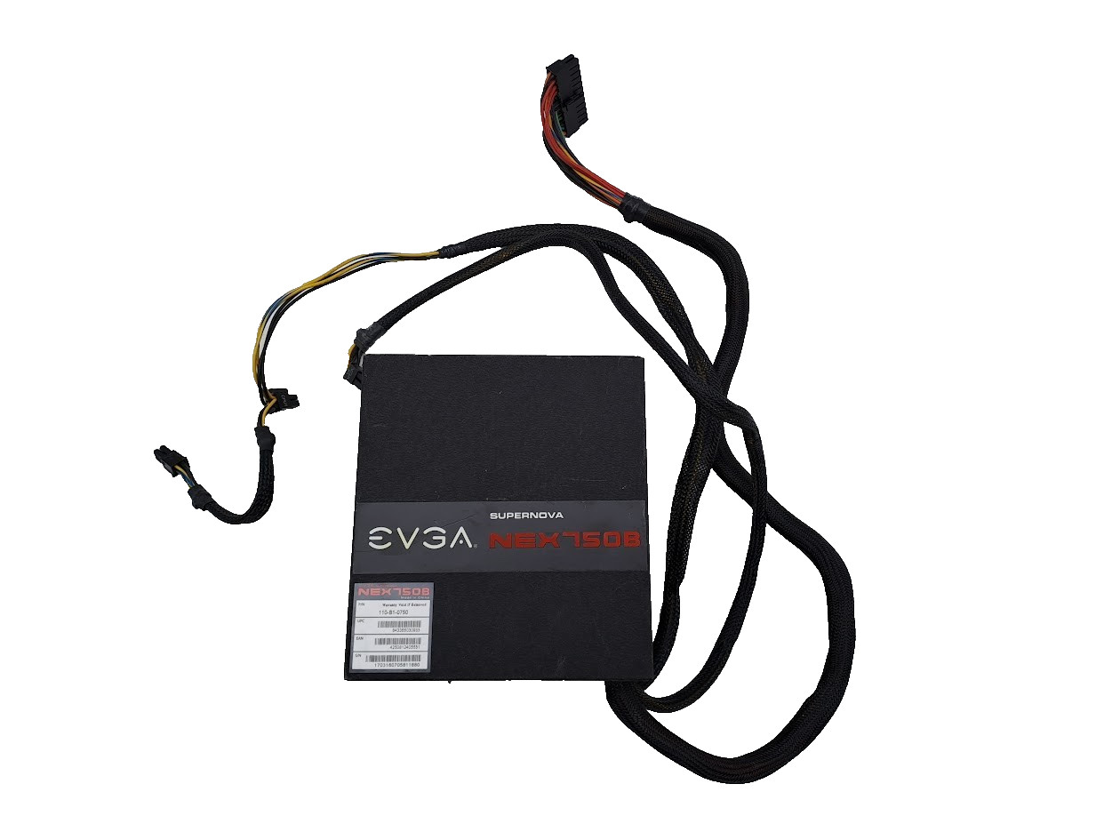EVGA SuperNova NEX750B 750W Desktop PSU ATX Power Supply Unit 110-B1-0750