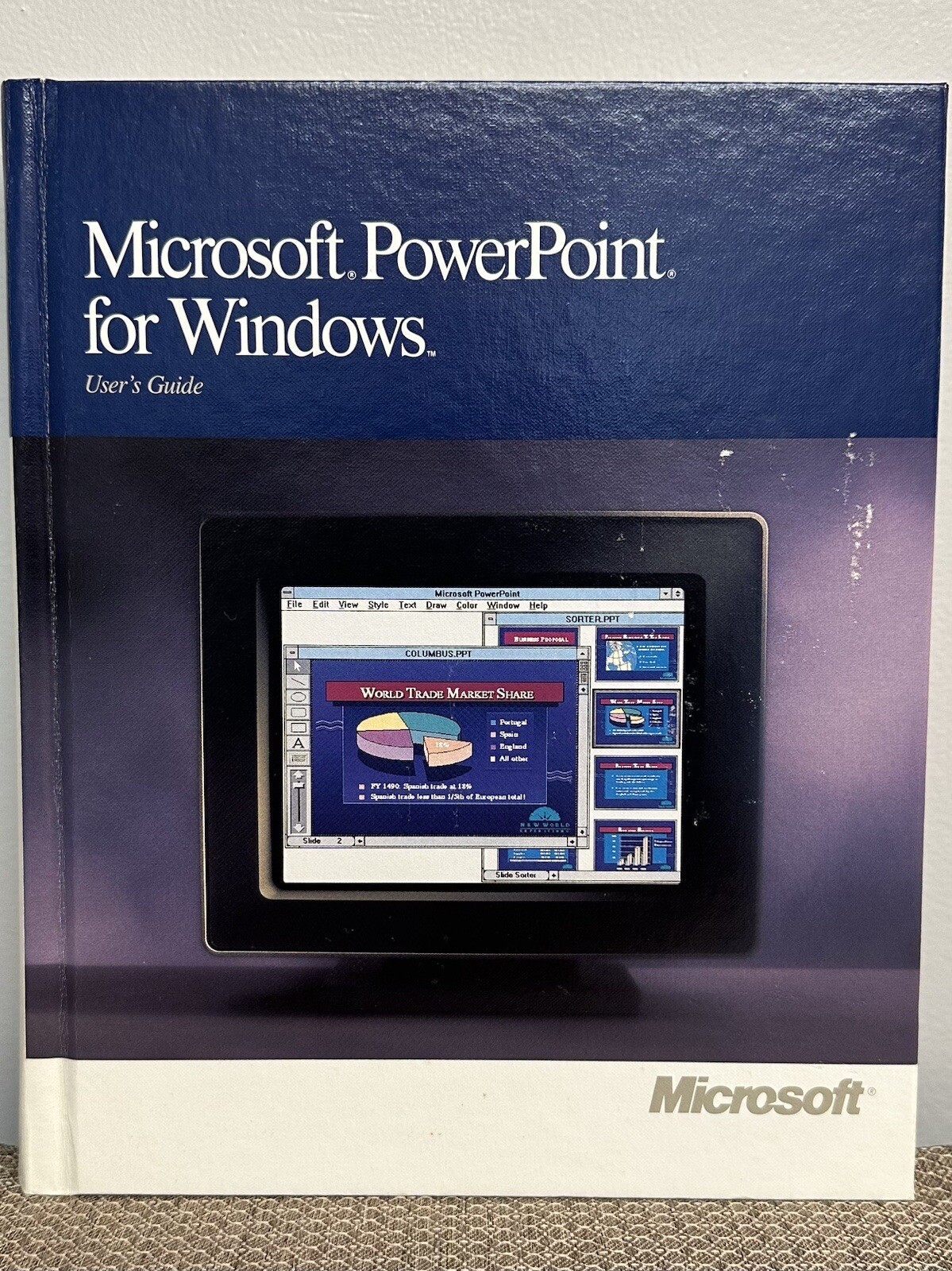 Microsoft PowerPoint 2.0 Windows User’s Guide, Getting Started, Templates Guide