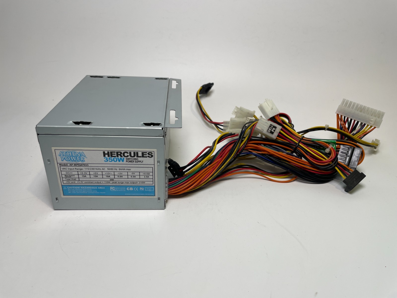 Athena Power Hercules 350W ATX Power Supply AP-MPS3ATX35