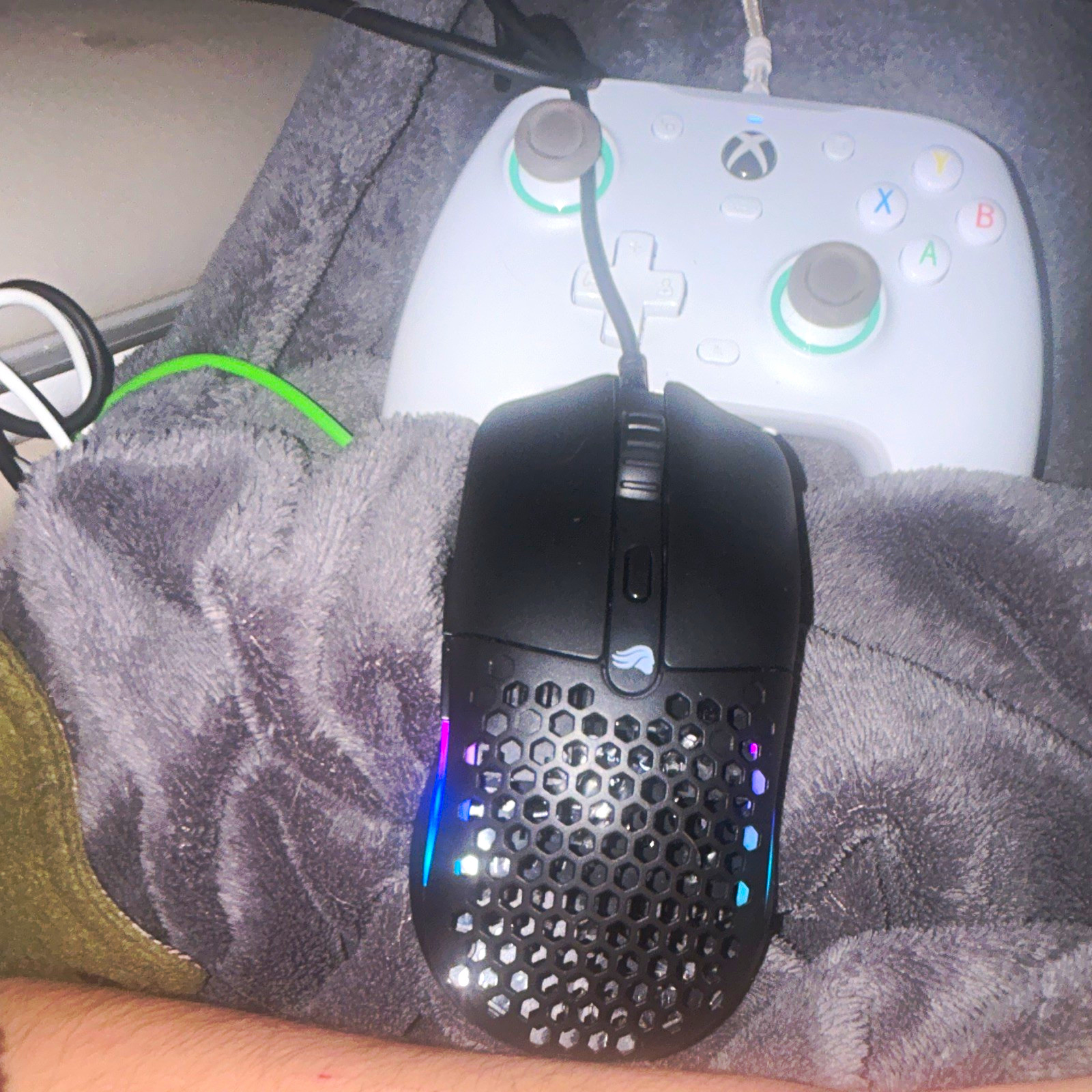 Glorious PC Gaming Race Wired Optical Gaming Mouse 5-Button LED Black